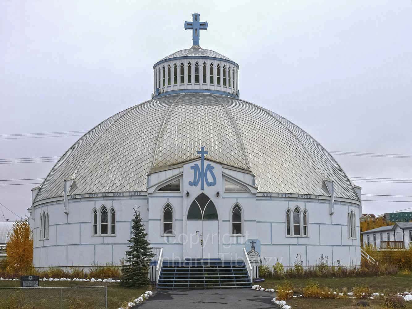 Igloo church, Our Lady of Victory, Inovik, Northwest Territories, Canada