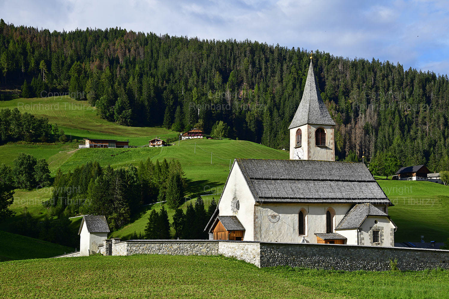 Church, St. Veit, South Tyrol, Italy