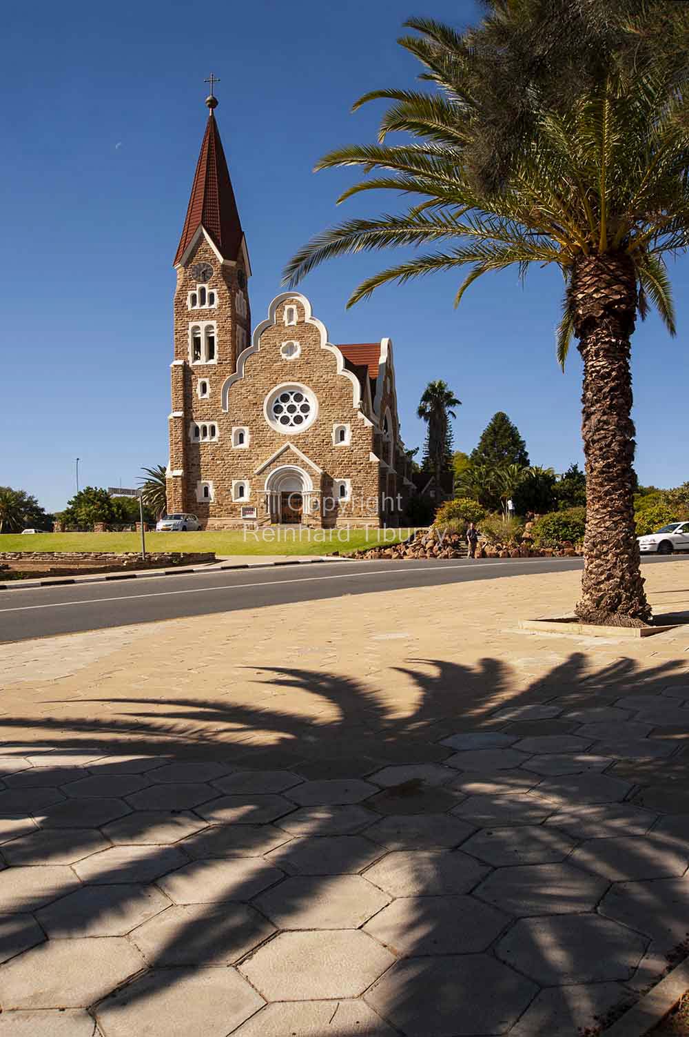 Christ Church, Evangelical Lutheran Church, Windhoek, Namibia, Africa